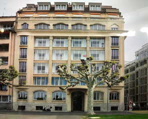 Building at 56, Quai Gustave-Ador