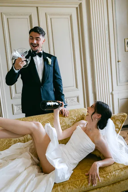 Tissus de la nobles pour le smoking léger.